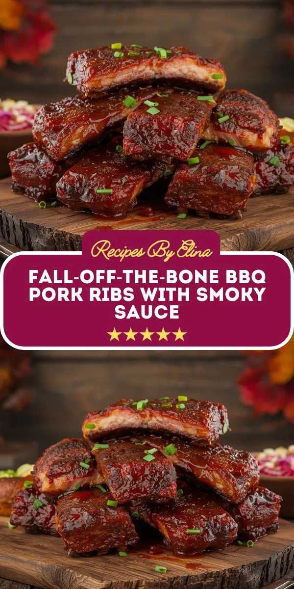 Tender BBQ Pork Ribs with Smoky Homemade Sauce