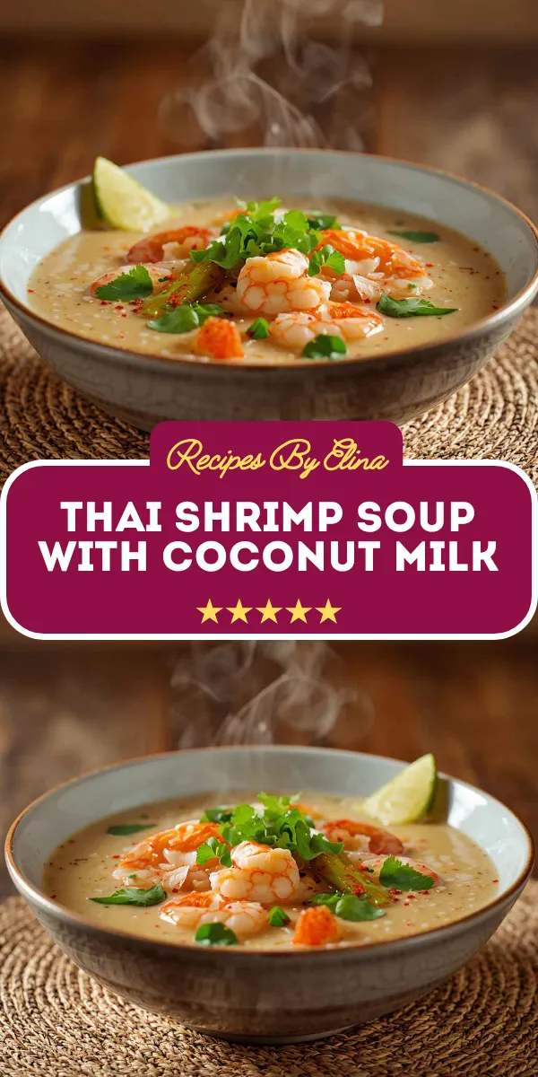 Thai Shrimp Soup with Coconut Milk