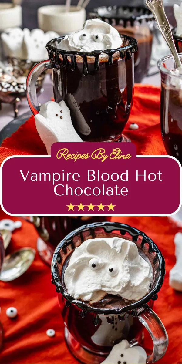 Vampire Blood Hot Chocolate