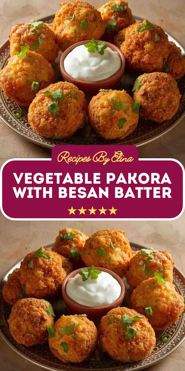 Vegetable Pakora with Besan Batter