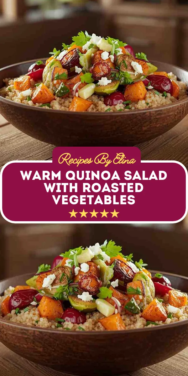 Warm Quinoa Salad with Roasted Vegetables