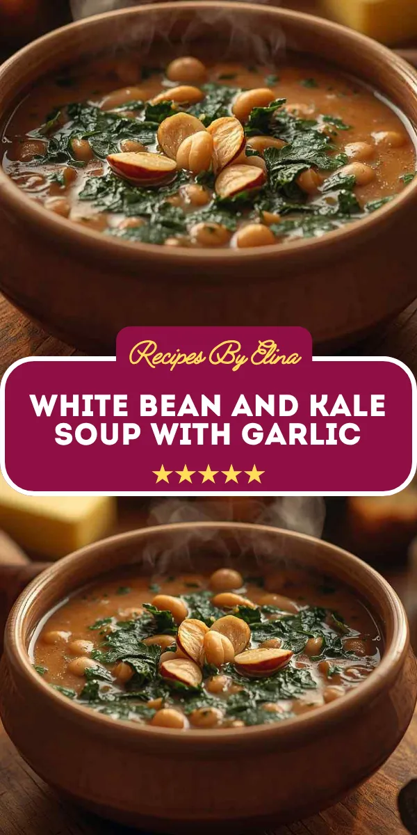 White Bean and Kale Soup with Garlic