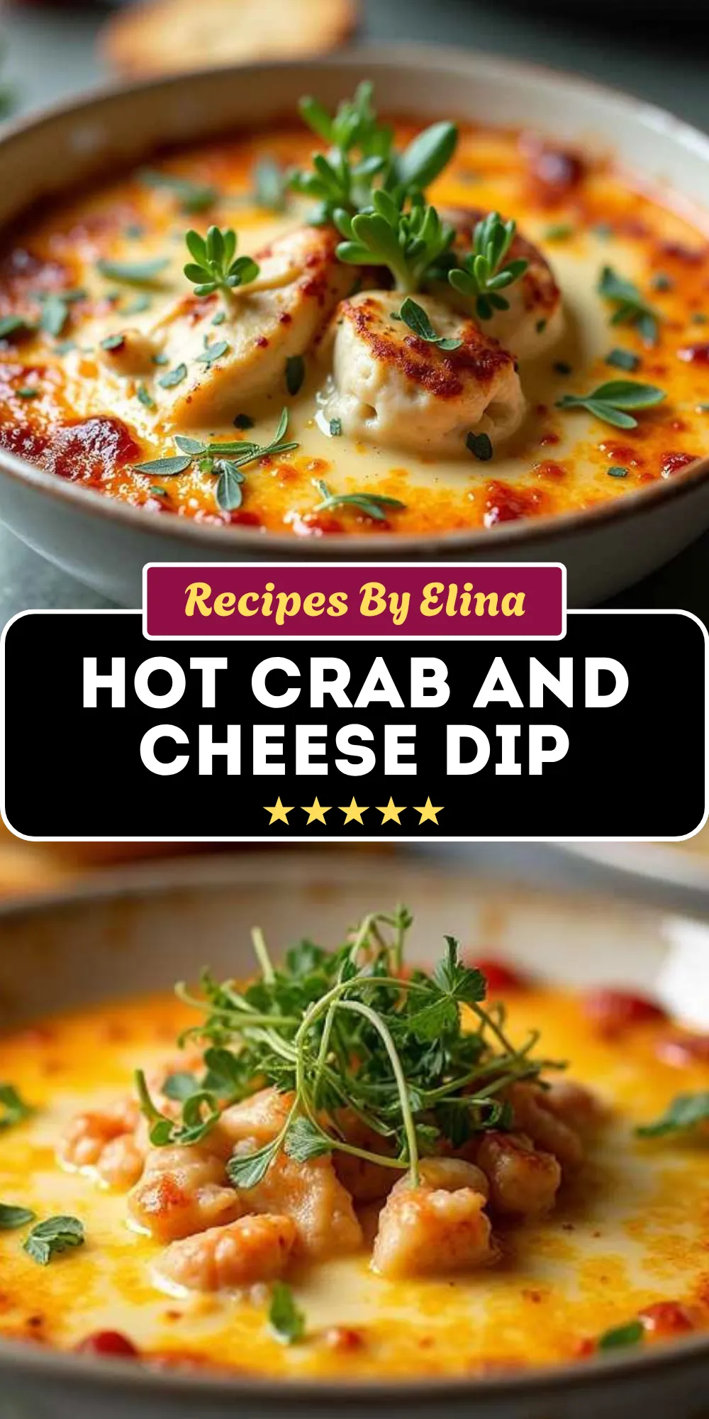 Hot Crab and Cheese Dip