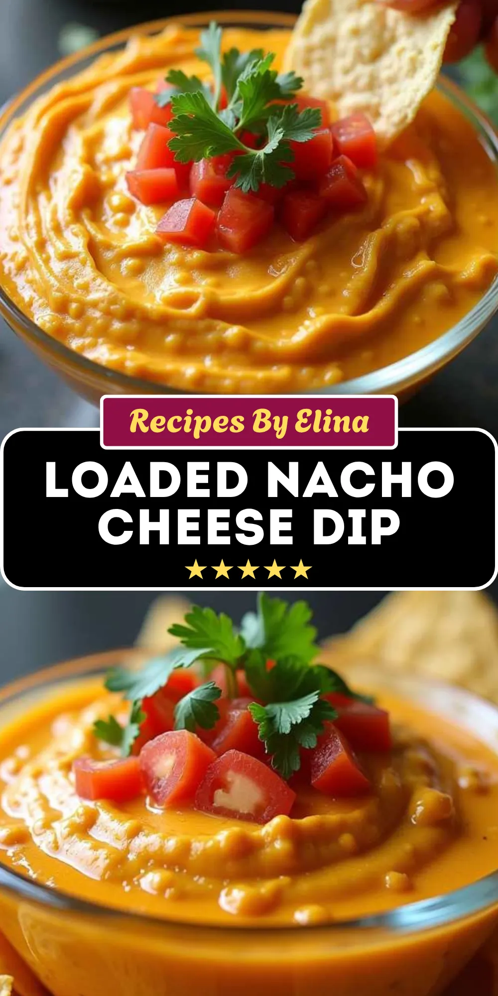 Loaded Nacho Cheese Dip