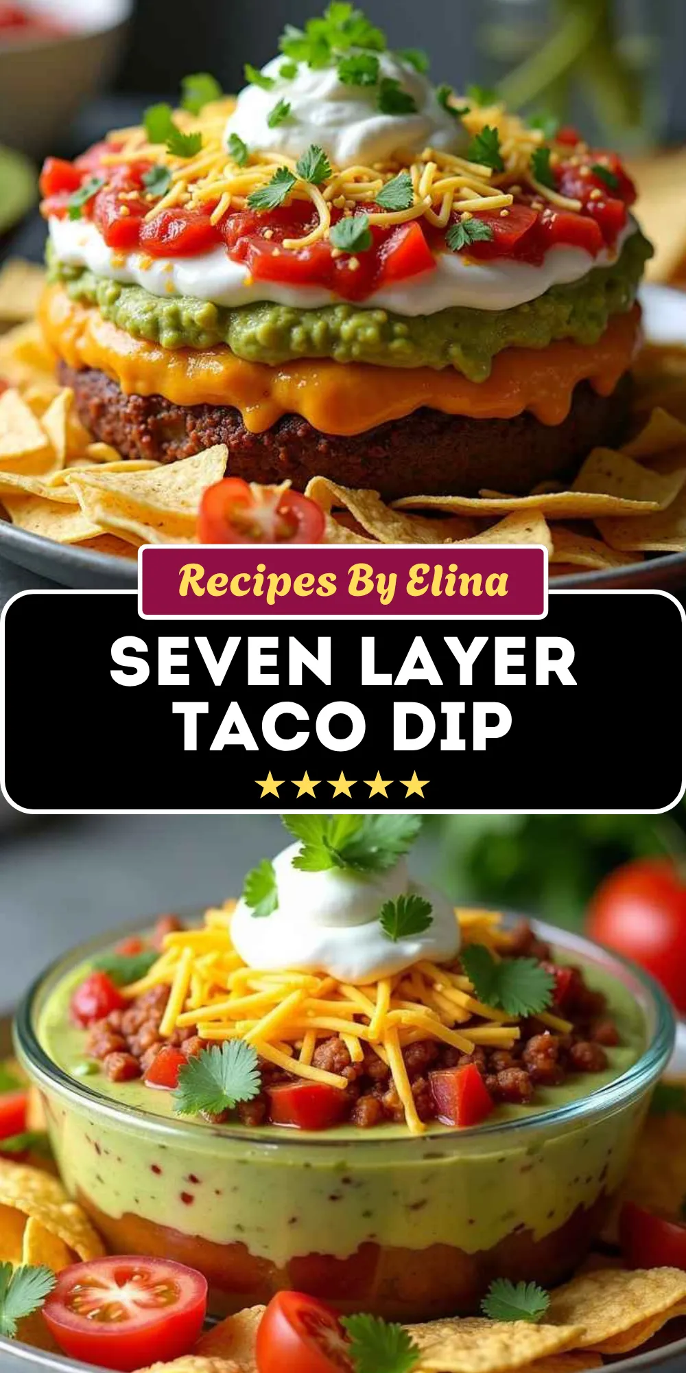Seven Layer Taco Dip