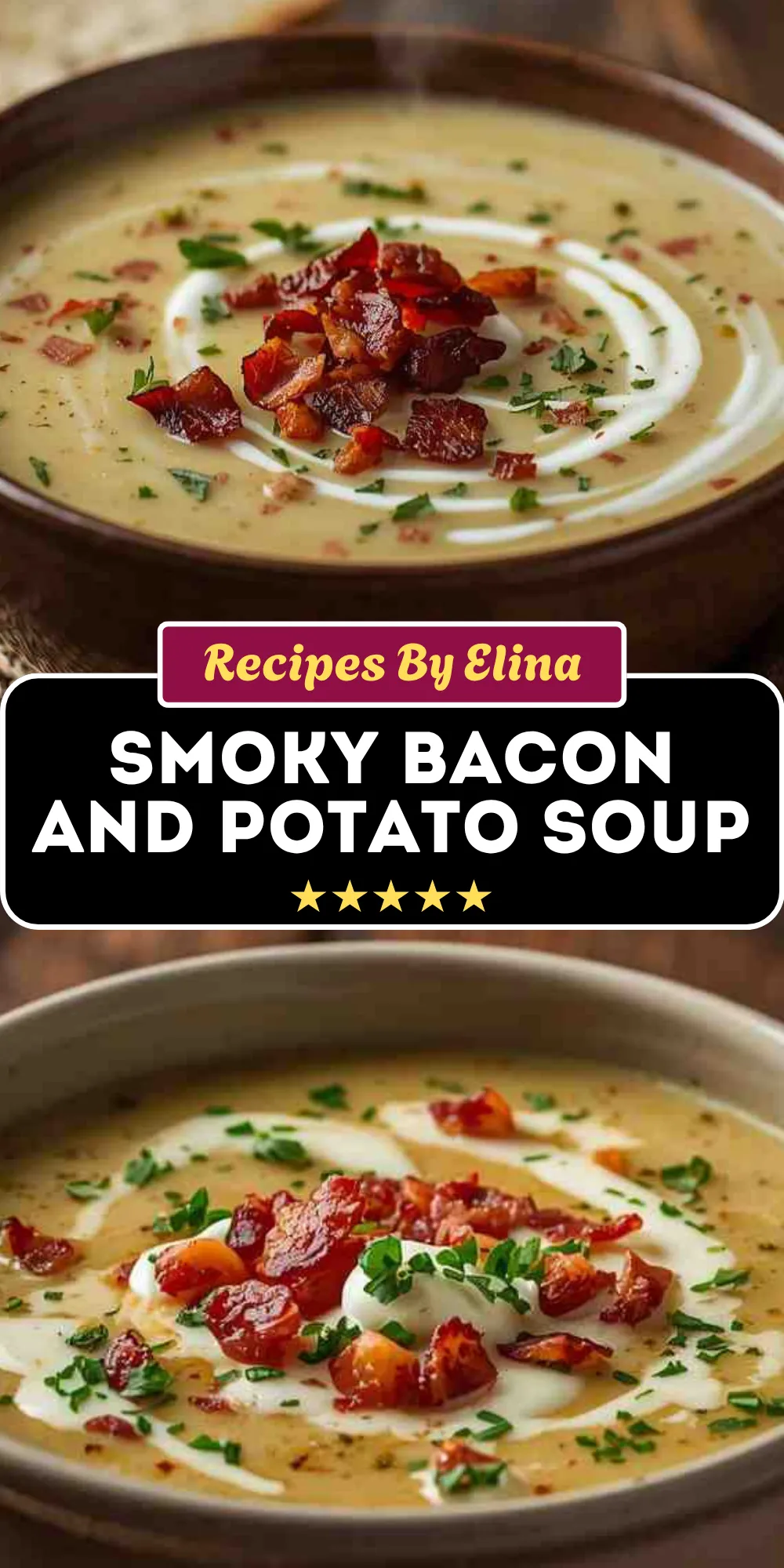 Smoky Bacon and Potato Soup