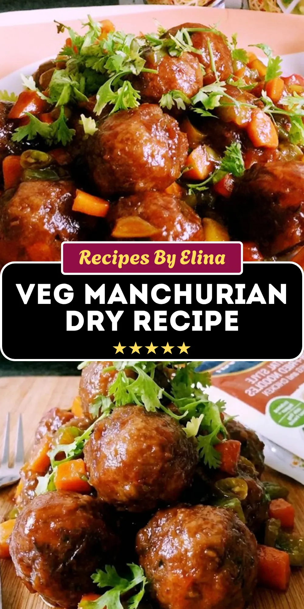 Veg Manchurian Dry Recipe