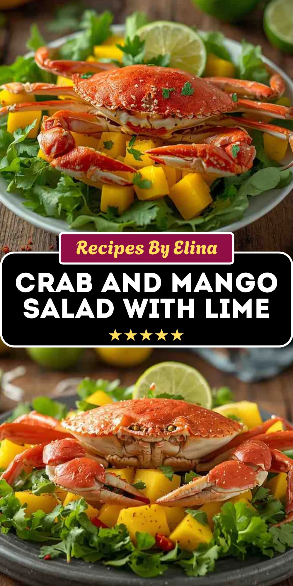 Crab and Mango Salad with Lime