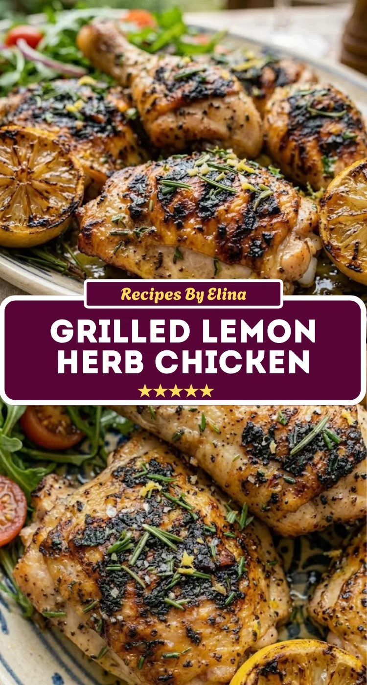 Grilled Lemon Herb Chicken