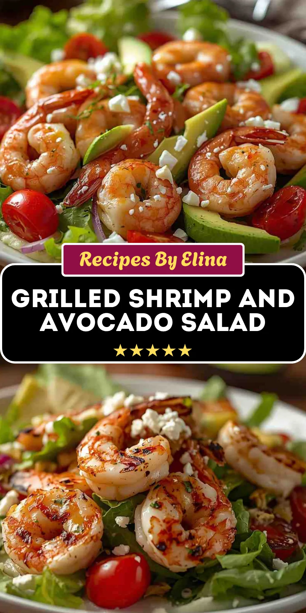 Grilled Shrimp and Avocado Salad