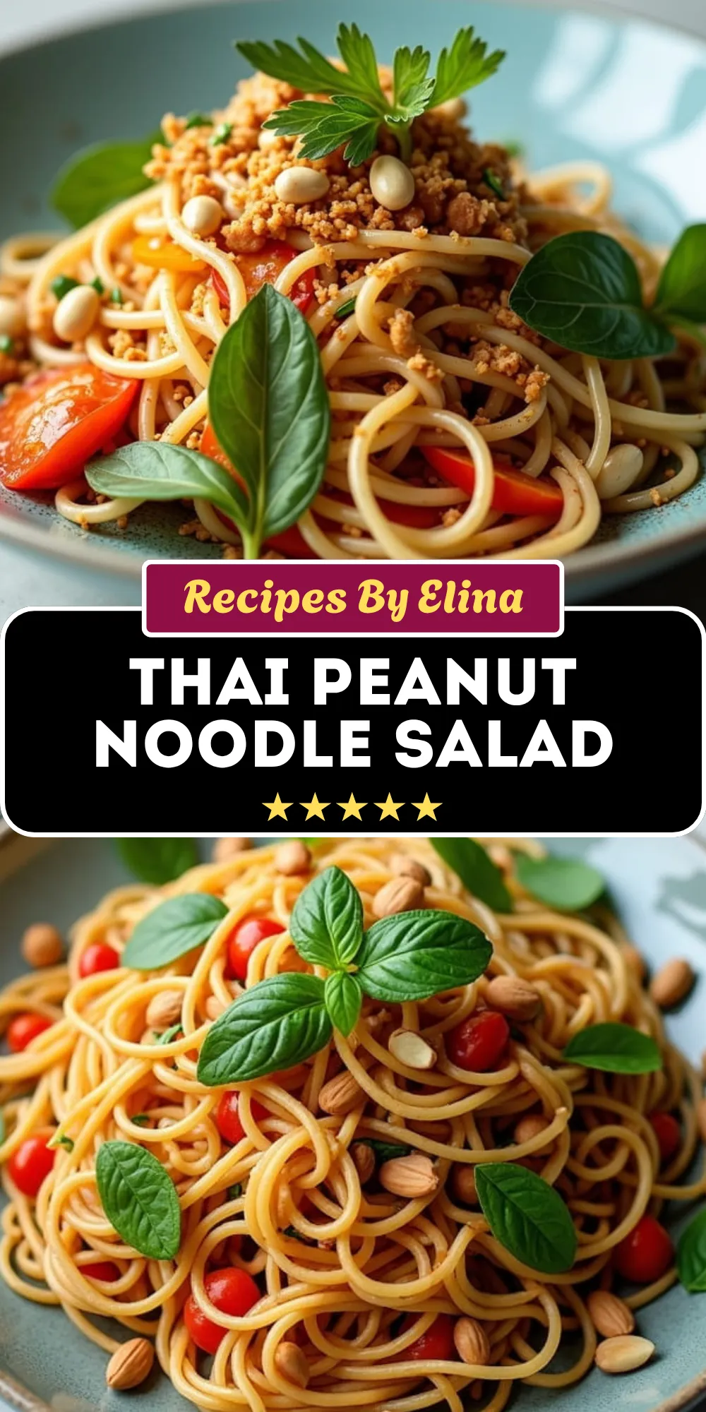Thai Peanut Noodle Salad