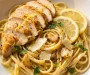 Creamy Lemon Garlic Chicken Pasta